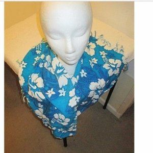 Tropical Print SCARF Hibiscus Flower Beach Pool Luau Party Tablecloth Runner
